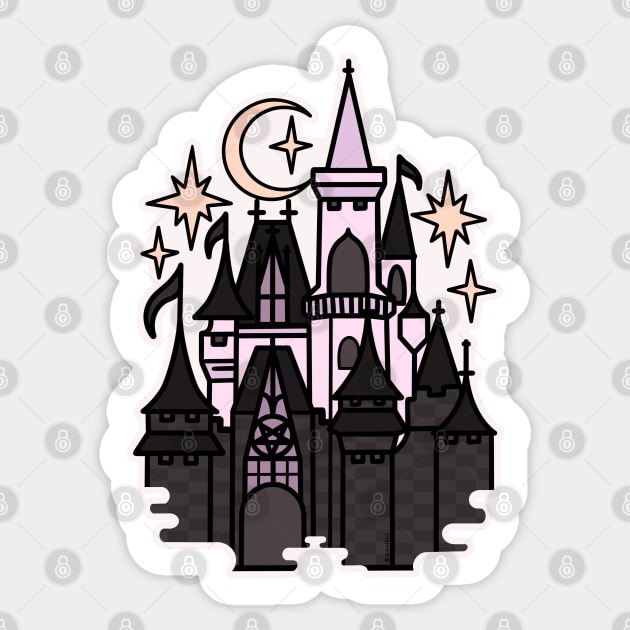 The Magical Goth Castle pt.2 Sticker by chiaraLBart